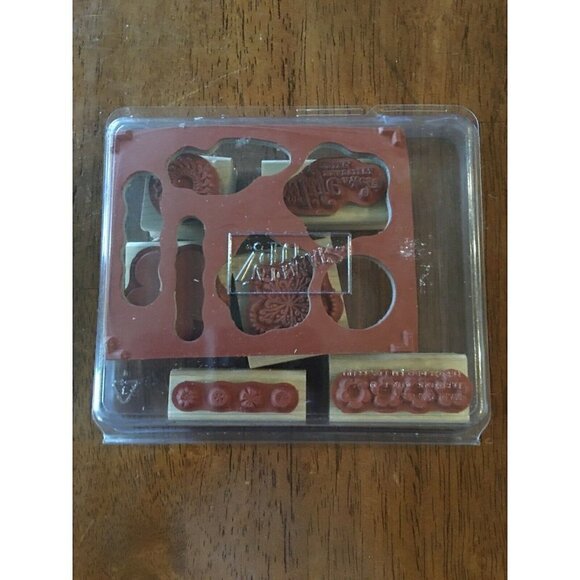 Stampin’ Up A Beautiful Thing 6 Rubber Stamps 2 Step Flowers Scrapbooking Cards - Picture 2 of 2